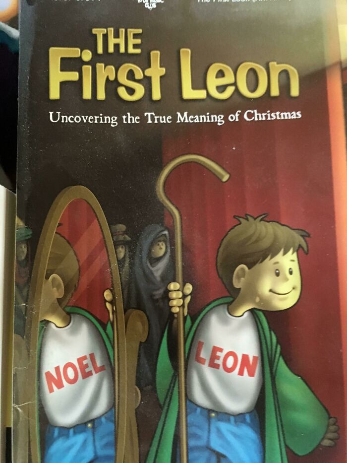 A book cover with a cartoon character
Description automatically generated