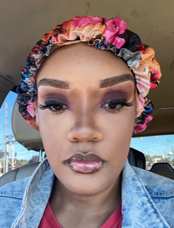 A person taking a selfie
Description automatically generated