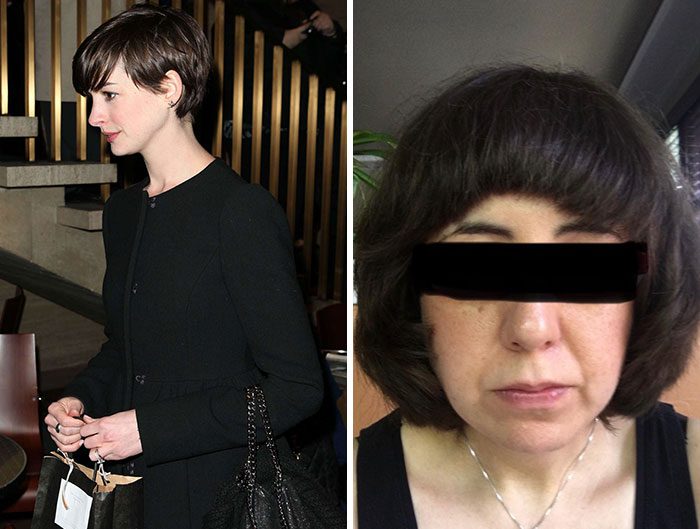 A person with a black blindfold Description automatically generated